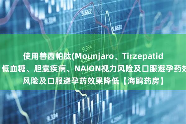 使用替西帕肽(Mounjaro、Tirzepatide)前必读：胰腺炎、低血糖、胆囊疾病、NAION视力风险及口服避孕药效果降低【海鸥药房】